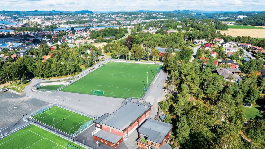 Første seriekamp. Høst 2018